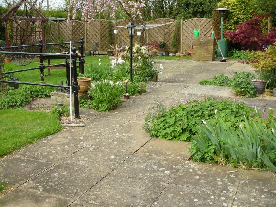 Patio cleaning